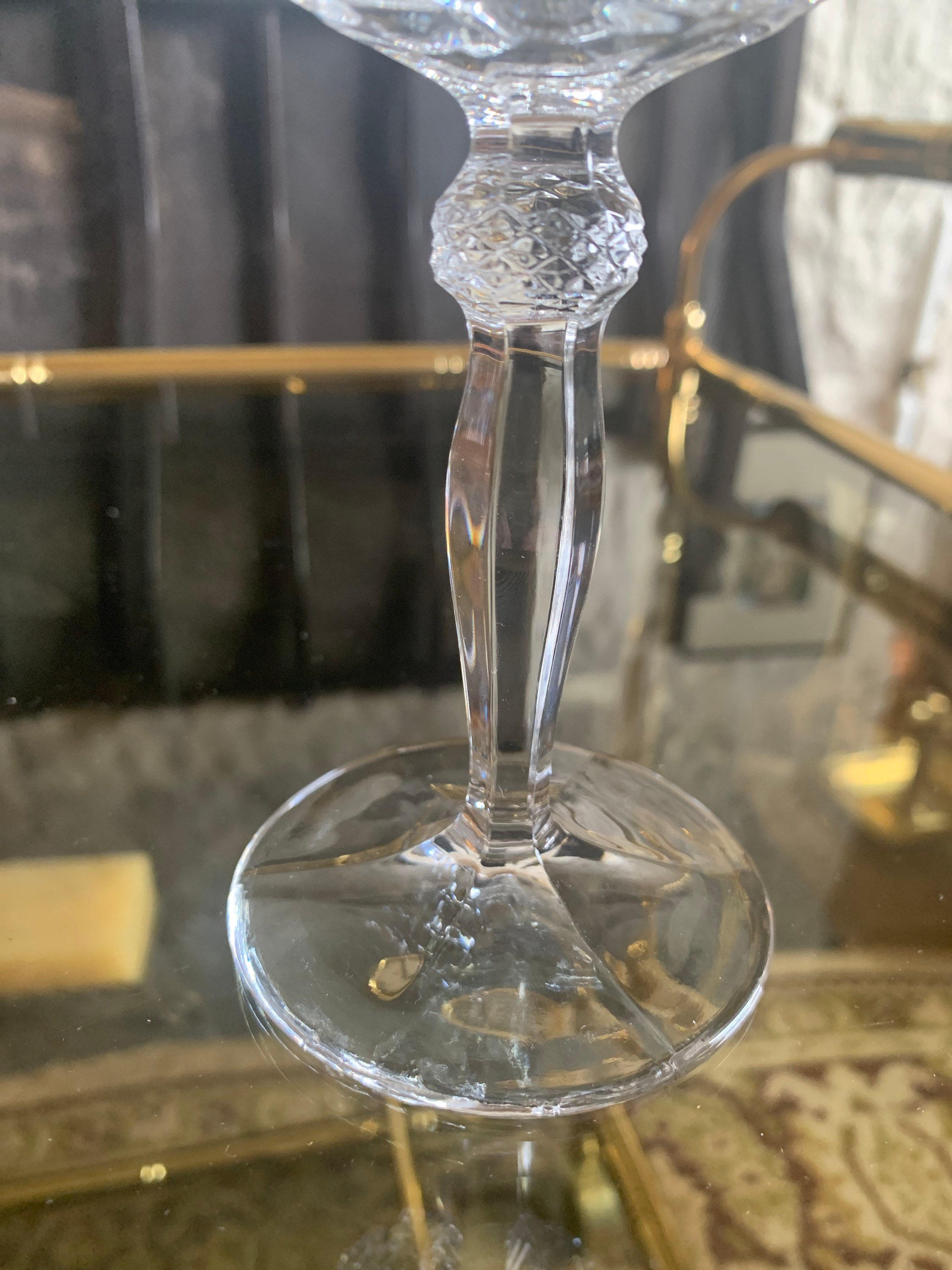 The Vintage List Crystal Wine Glasses Set of Six
