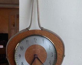 MCM Vintage Retro Kienzle German Wall Clock, MCM Wall Art, German Wall Clock, 1970’s Wall Clock