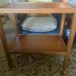 Vintage Tea Or Drinks Trolley, Tea Trolley, Drinks Trolley, Trolley Bar, Bar Drinks Cart, Wooden Tea Trolley