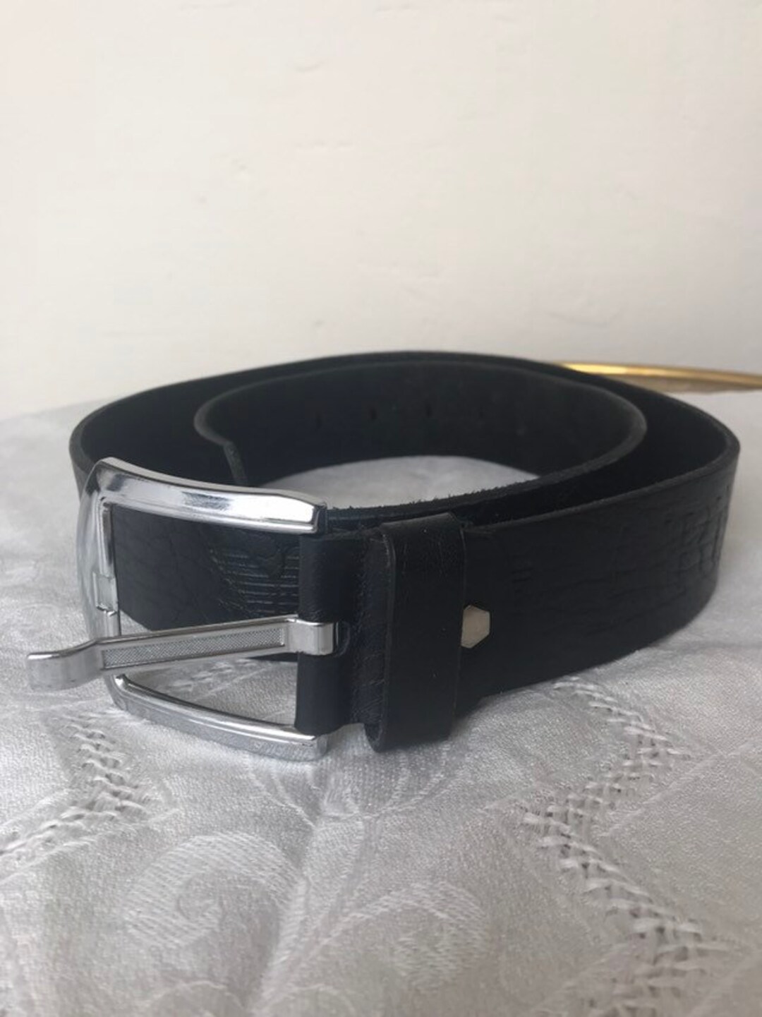 小物 giorgio armani leather mesh belt vintage giorgio armani leather mesh belt vintage