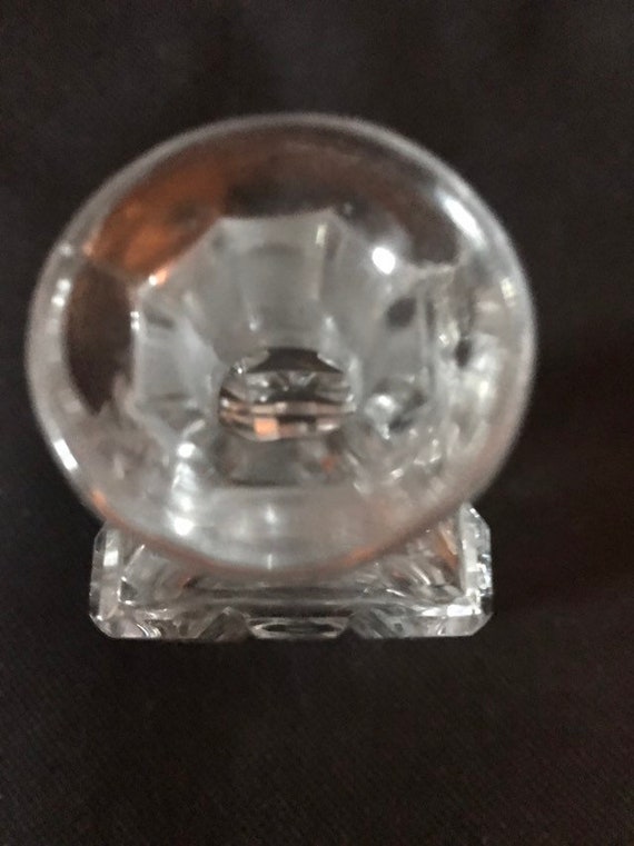 クリスタルカットガラスヴィンテージ香水瓶 - Etsy 日本