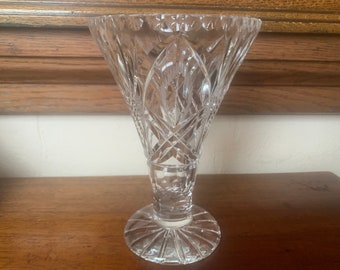 Vintage Tapered Footed Vase,