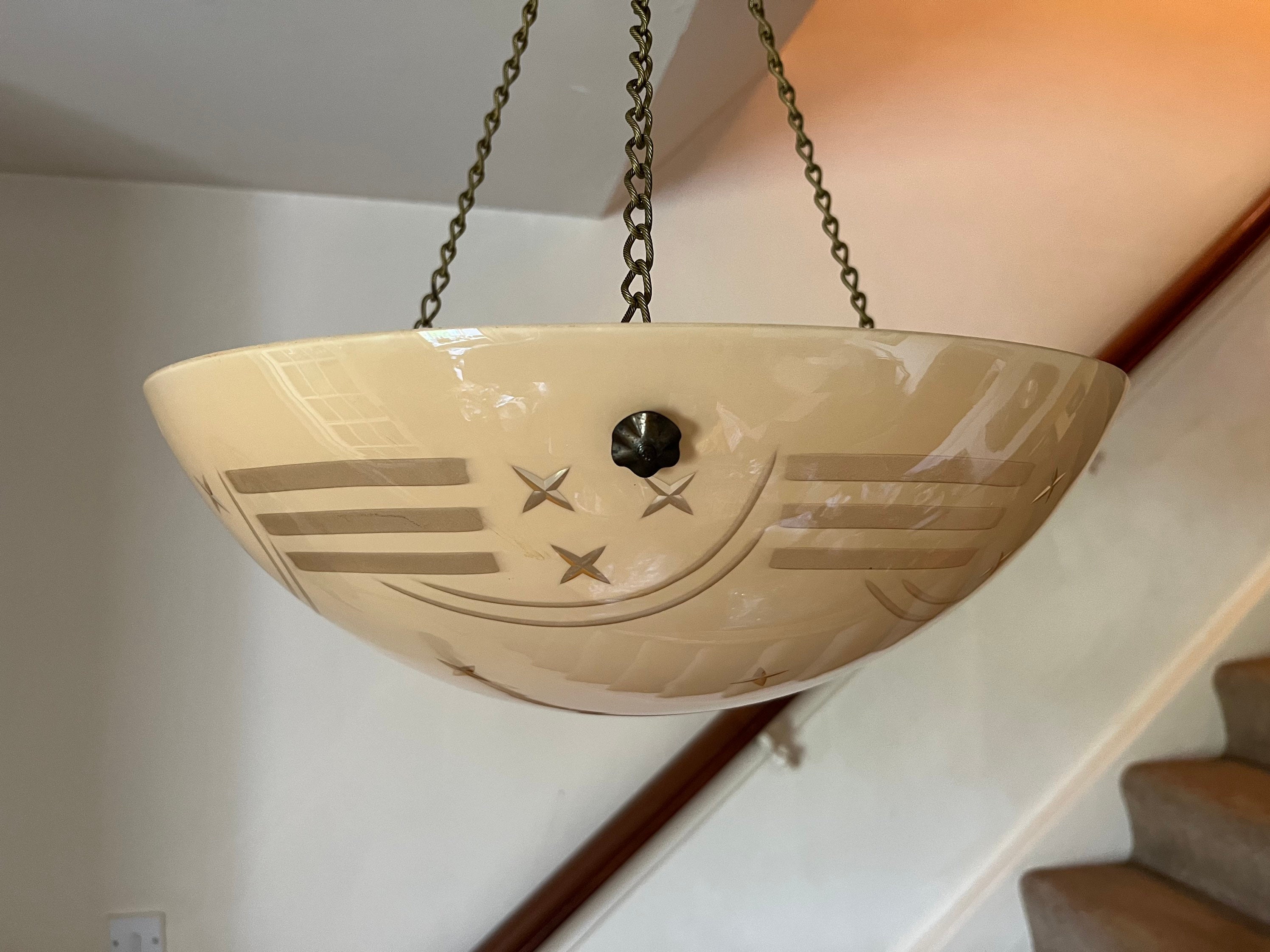Ceiling lamp on sale shade uplighter
