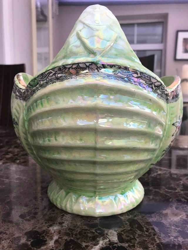 Vintage Astoria Royal Bradwell, Arthur Wood Lustre Basket
