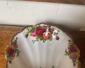 ヴィンテージ ロイヤルアルバート オールドカントリーローズ シェル