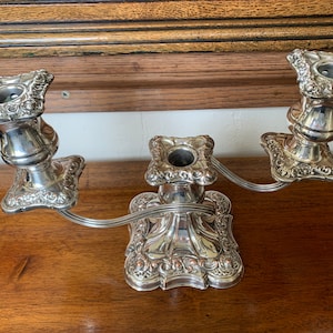 Adams Style Sheffield Plate Candelabra, Antique Sheffield Plate Candelabra, Neo Classical Style Candelabra
