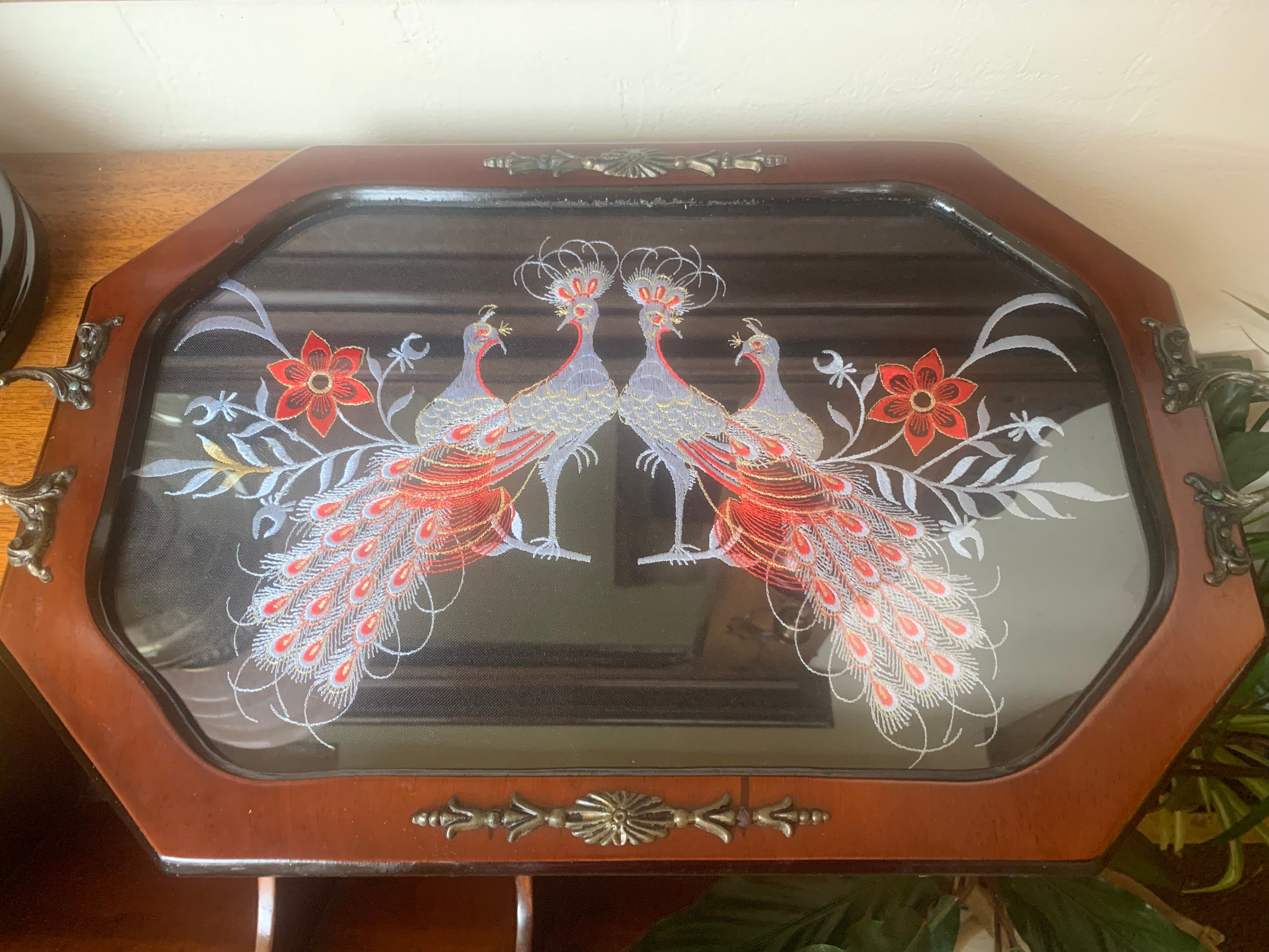 ヴィンテージ装飾トレイ - Etsy 日本