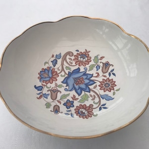 Carlton Ware Vintage Two Handled Bowl, Cabinet Dish, Carlton Ware Footed Bowl