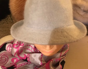 Vintage Kangol Angora Hat.