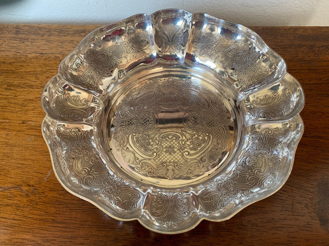 英国ヴィンテージ シルバープレート製 ボウルディッシュ 6枚セット 英国ヴィンテージ シルバープレート製 ボウルディッシュ 6枚