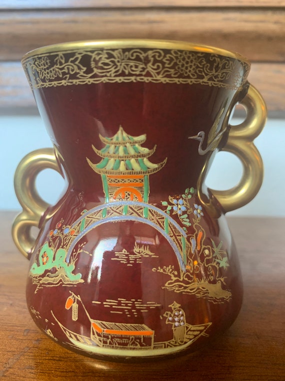 イギリス　Carlton ware (カールトンウェア)花瓶 イギリス Carlton ware (カールトンウェア)花瓶 【公式通販】