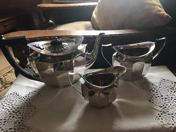 Edwardian James Deakin Silver Plated, EPNS Tea Set - Etsy Australia