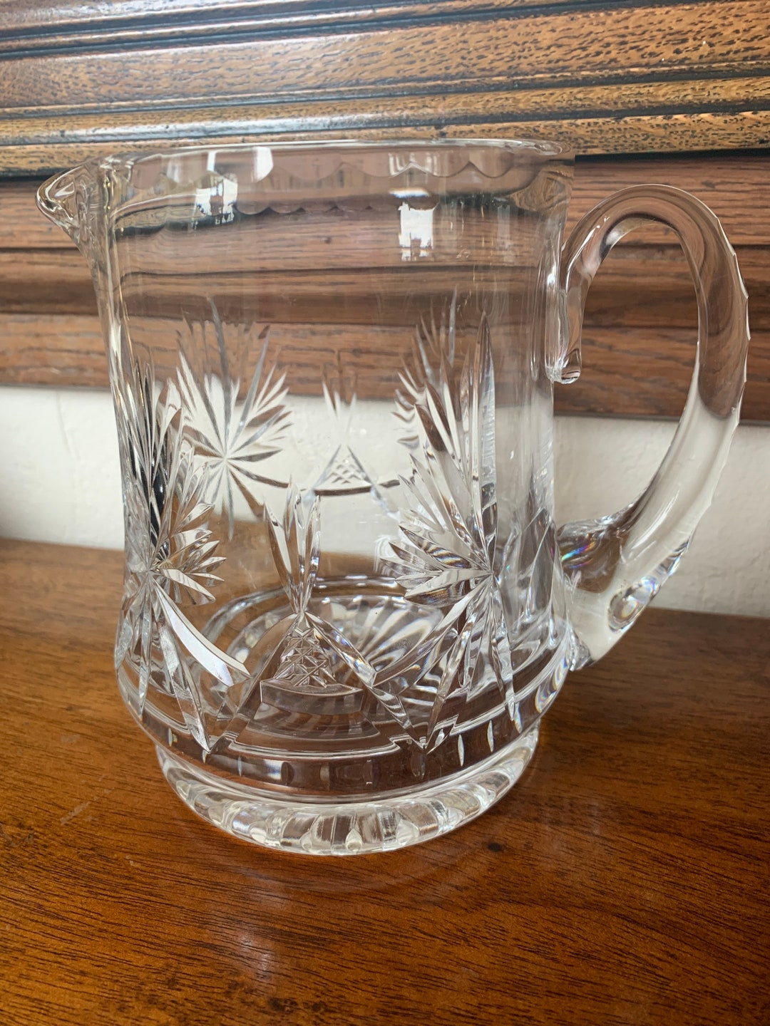 Edinburgh Cut Crystal Star of Edinburgh Water Jug, Edinburgh Crystal