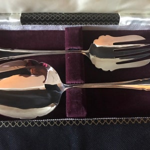 Vintage Silver Plated EP Serving Spoons