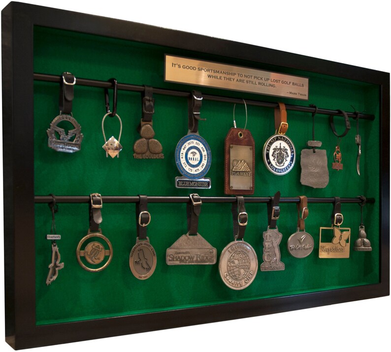 Golf Bag Tag Display High Quality made in USA Etsy