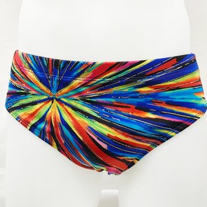 Vibrant Void Men&#39;s European Style Swim Brief