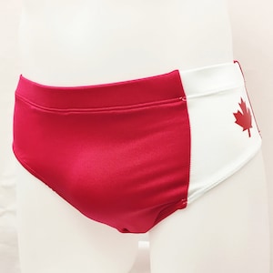 Oh Canada! Men&#39;s European Style Swim Brief