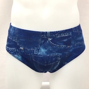In My Blue Jeans Herren im europäischen Stil Swim Brief