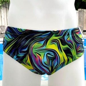 Aurora Men's European Style Swim Brief - MEDIUM