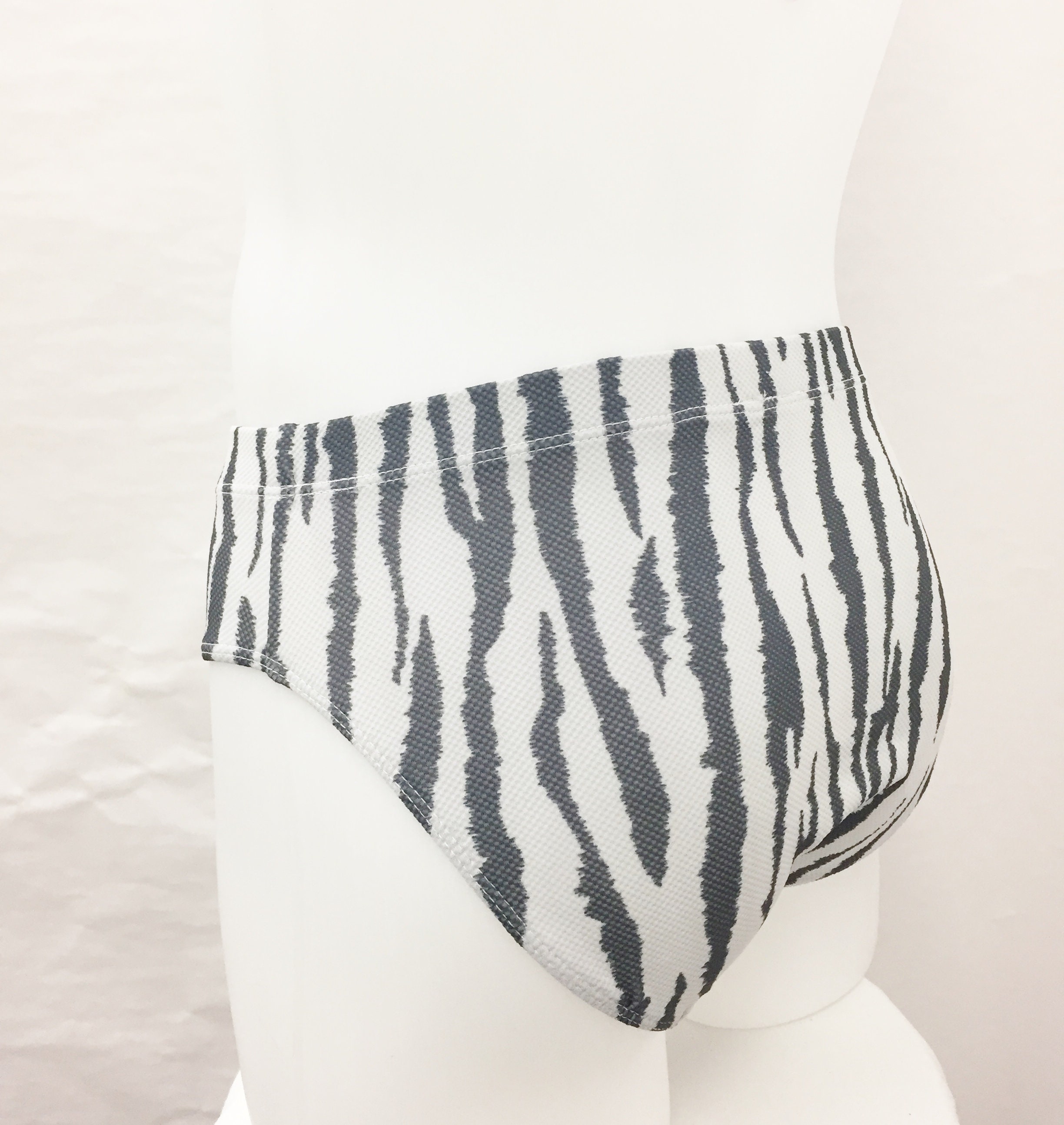 Zebra Men's European Style Speedo Etsy