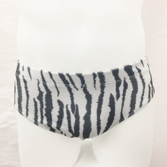 Zebra Life Men's European Style Swim Brief