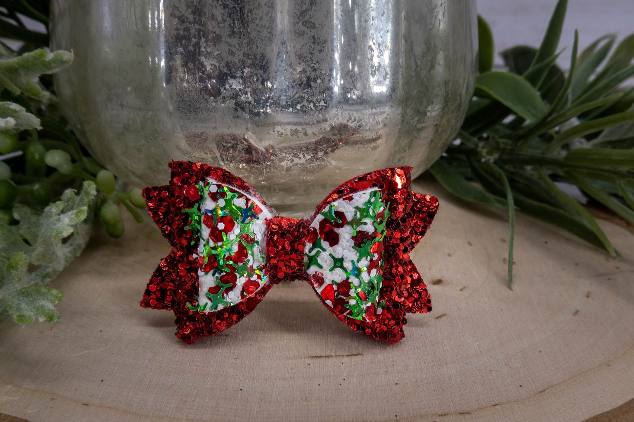 Festive :: Red, Green, and Sequins, cute & little