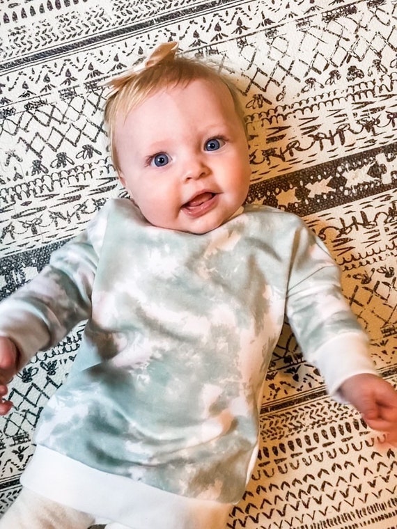 Baby girl tie dye cheap outfit