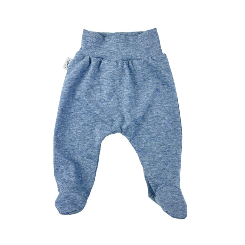 Baby Footed Pants and Top Knot Beanie Newborn Foot Pants Etsy