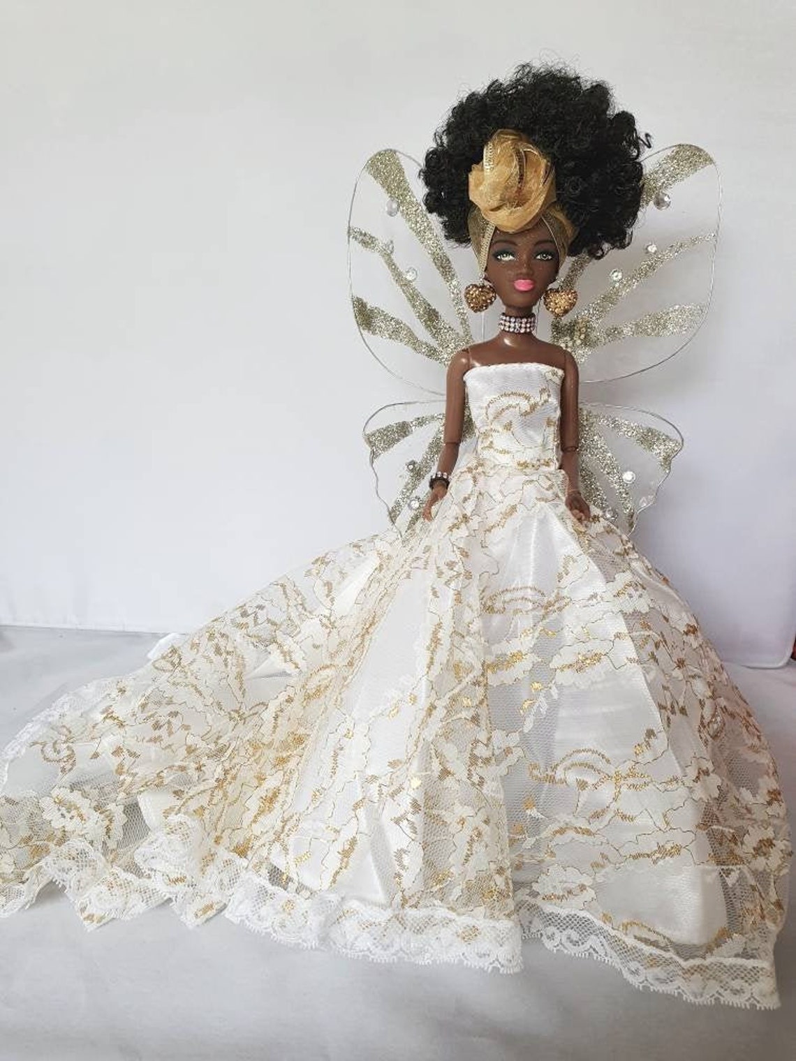 Black Christmas Angel Tree Topper African Jamaican Ethnic Etsy Black Christmas Angel Tree Toppers