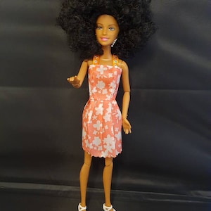 Black Barbie Doll Mixed Race Light Skin African American | Etsy