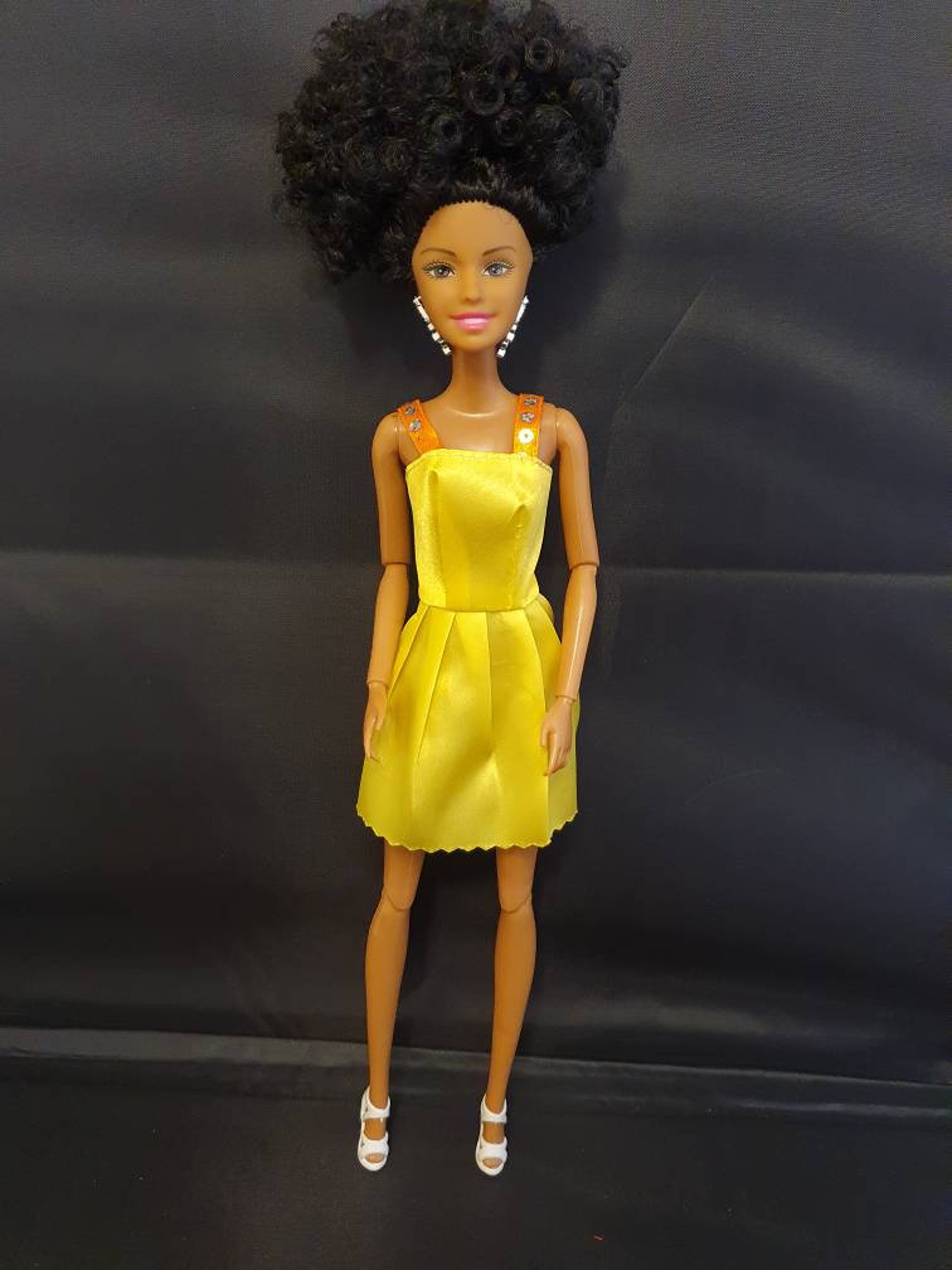 Black Barbie Doll Mixed Race Light Skin African American | Etsy