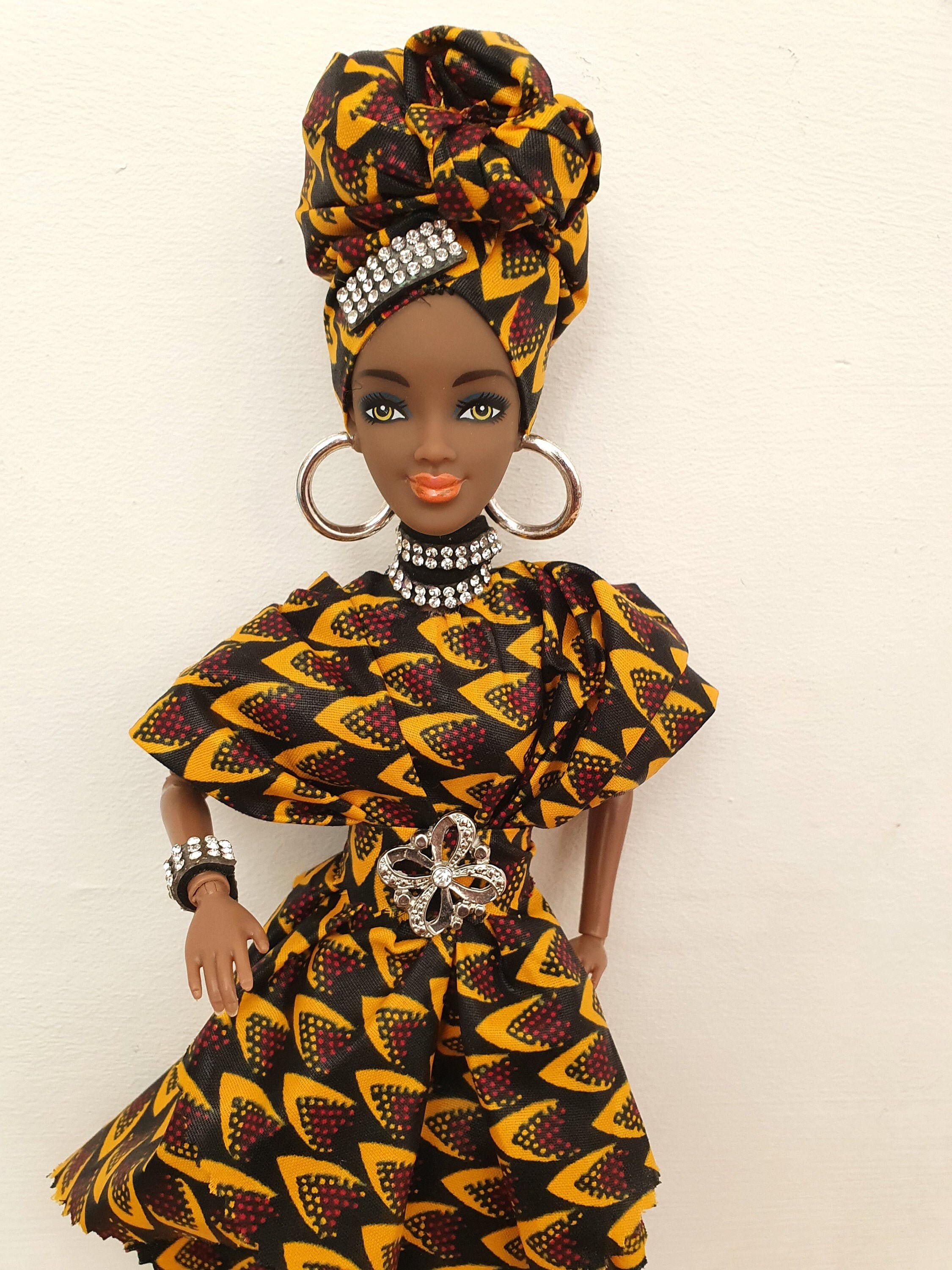 Beautiful Black African Jamaican Ethnic Doll Handmade Doll Etsy