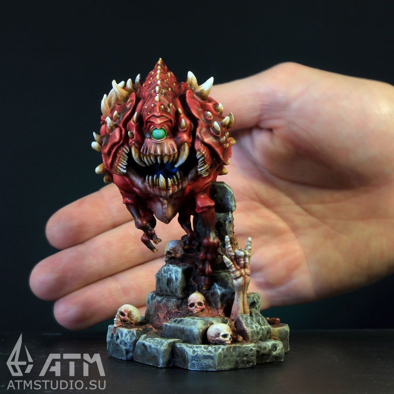 doom eternal mini cacodemon collectible