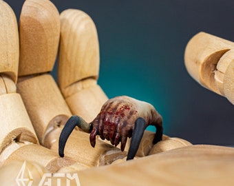 Headcrab Half-Life metal miniatura pintado a mano