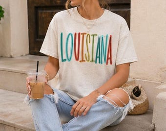 Louisiana Graphic Tee | Cajun Southern Pride Unisex Shirt