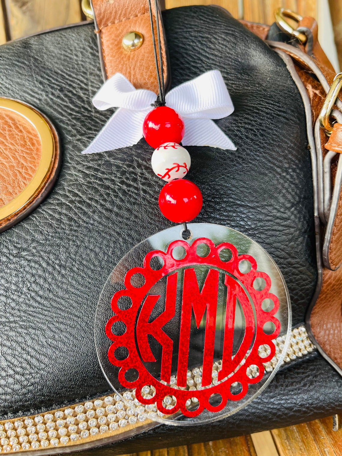 Personalized Monogrammed Bogg Bag Charm Etsy