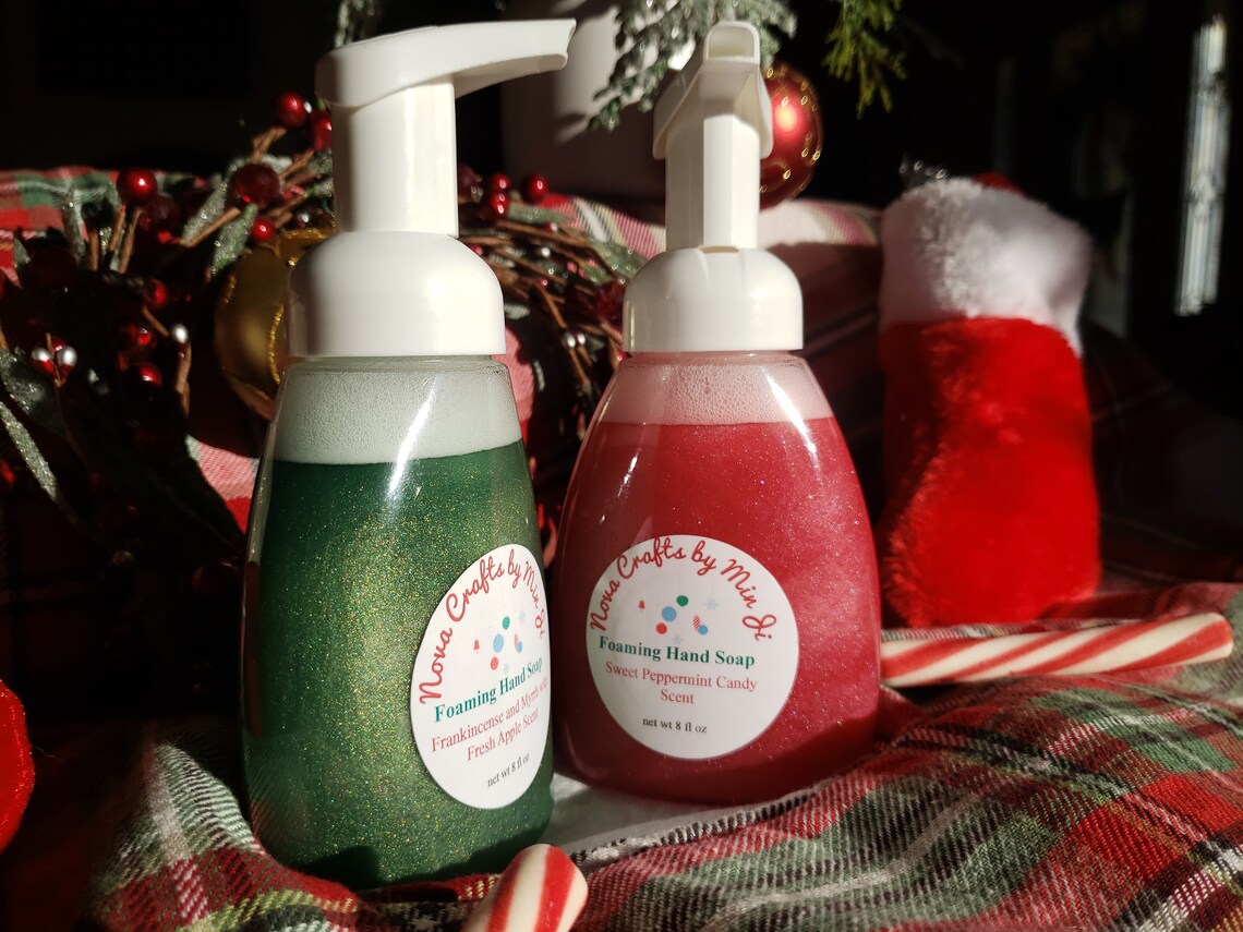 SALE Foaming Holiday Hand Soap Etsy