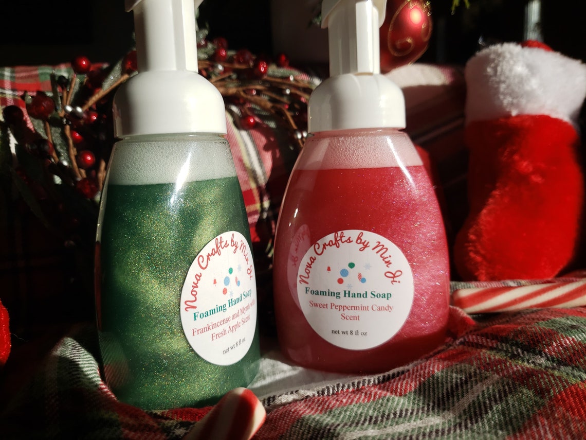 SALE Foaming Holiday Hand Soap | Etsy
