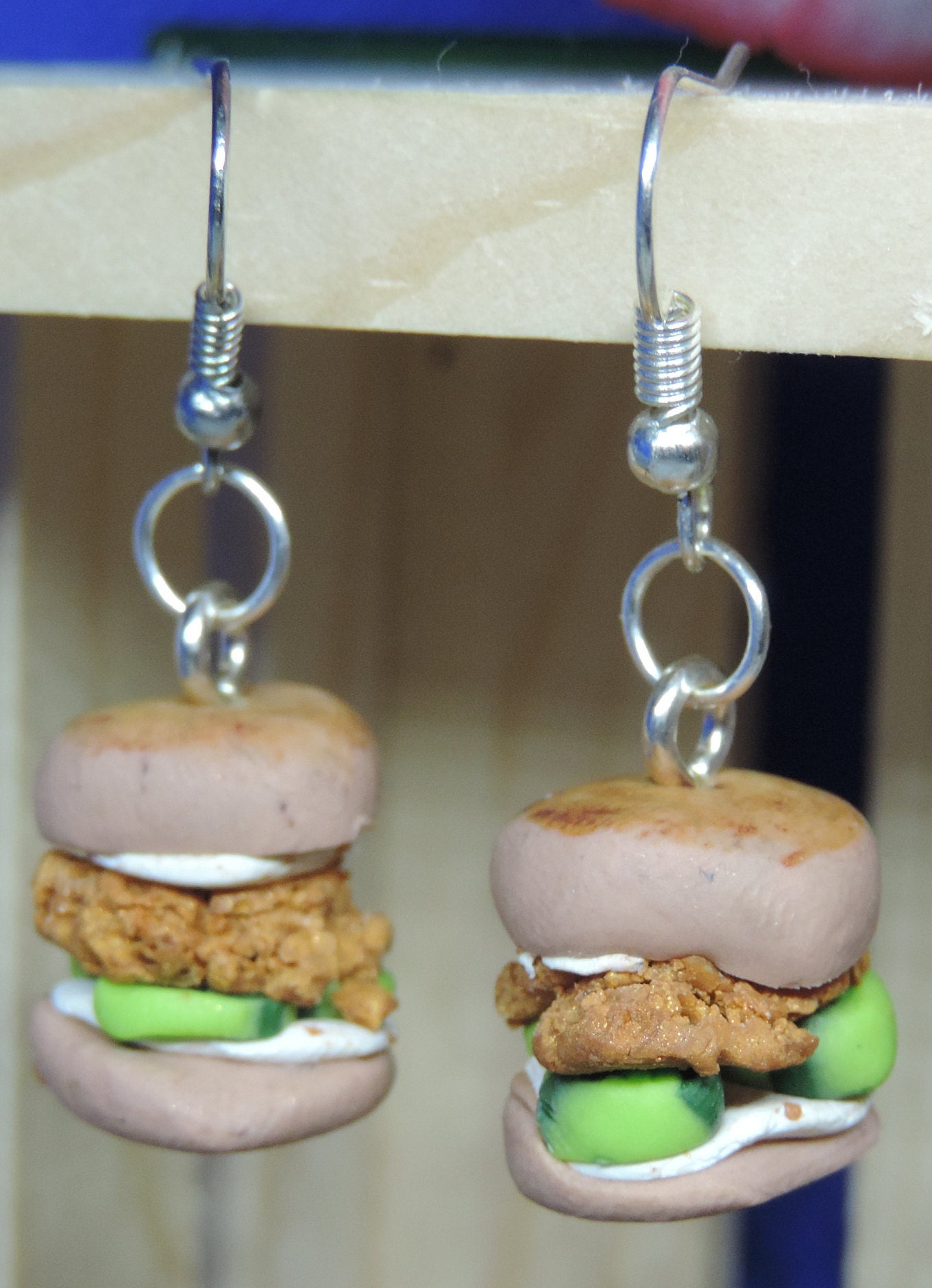 POPEYE'S CHICKEN SANDWICH Earrings Dangle Earring Etsy