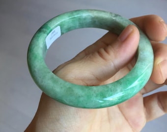 証明書付き❤️綺麗円型翡翠バングル d45bf3cb3b61e48cbdc300a0d238cc