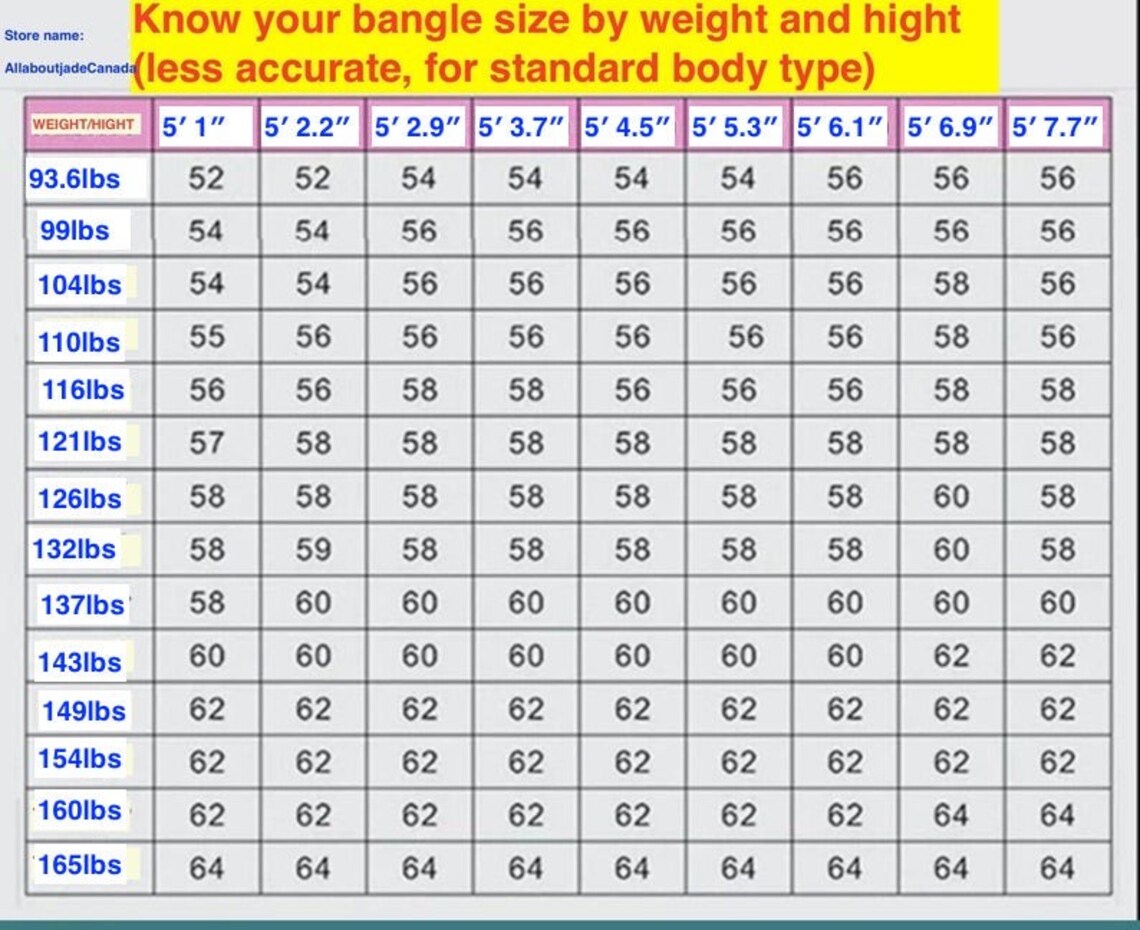 How the Know Your Jade Bangle Size and How to Wear a Small Etsy