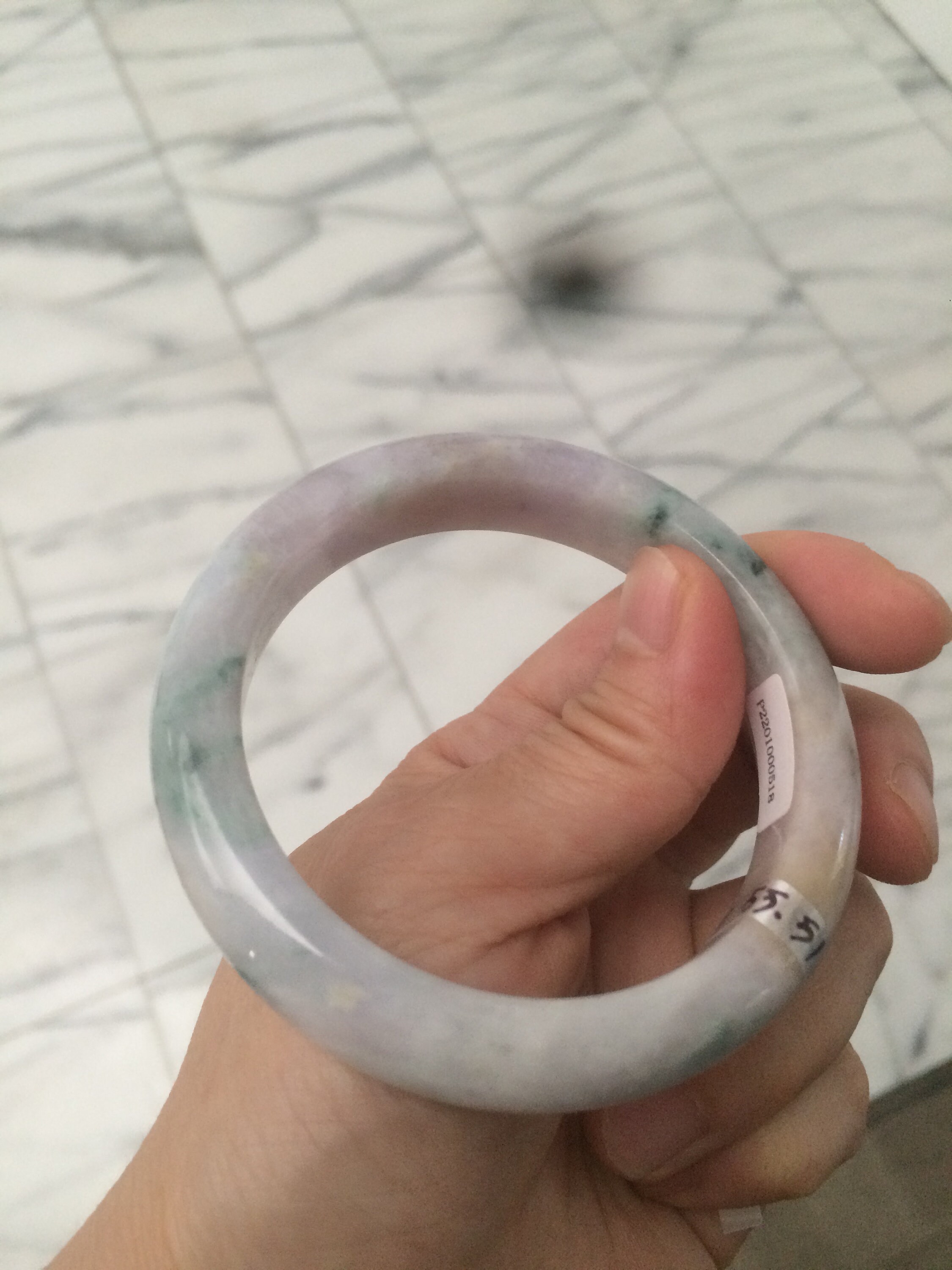 55.5 mm 認定 100% 天然タイプ A 緑/紫/赤 福禄寿 翡翠 バングル U90-0518 - Etsy 日本 55.5 mm 認定 100% 天然タイプ A 緑/紫/赤 福禄寿 翡翠 バングル U90-0518 - Etsy 日本