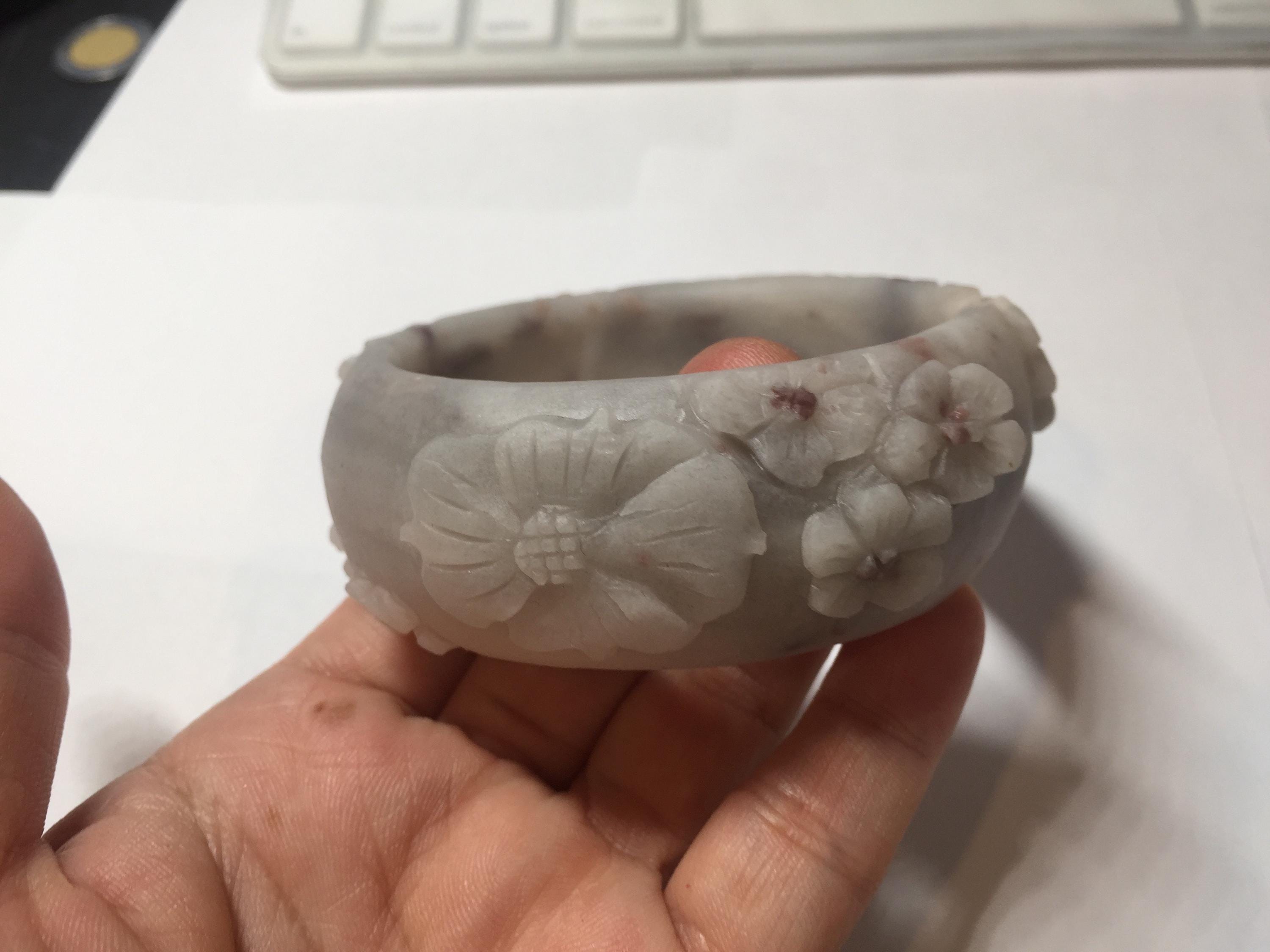 58mm 100% Natural White/gray/pink/brown/purple Quartzite (s.aicui