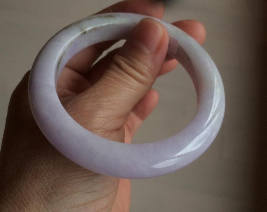 54.4 mm 認定 100% ナチュラル タイプ A ホワイト/パープル/ブラウン