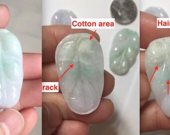 Mページ　天然翡翠 薄い紫 ペンダント 100%本物保証　白菜　半透明 天然翡翠 薄い紫 ペンダント 100%本物保証 白菜 半透明 大きめ 本翡翠