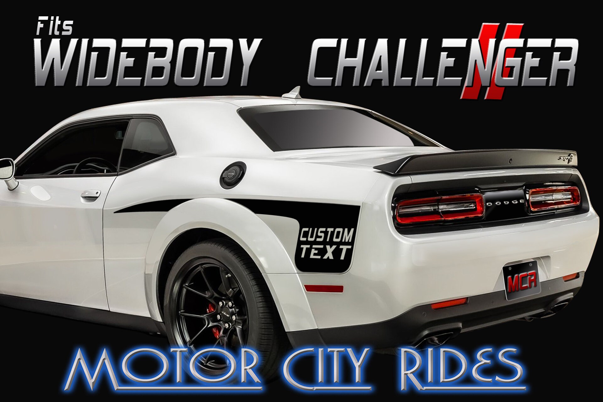 2018-2023 WIDEBODY Dodge Challenger-hockey Stick Scat Pack