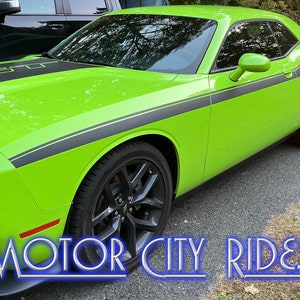 2008-2023 Dodge Challenger Trunk Stripes TAILBAND with Logo Decals