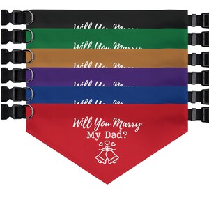 Will You Marry Me, Proposal Ideas, Dog Bandana, Will You Marry My Dad, Unique Proposal Ideas, Proposal Message, Gay Engagement Proposal