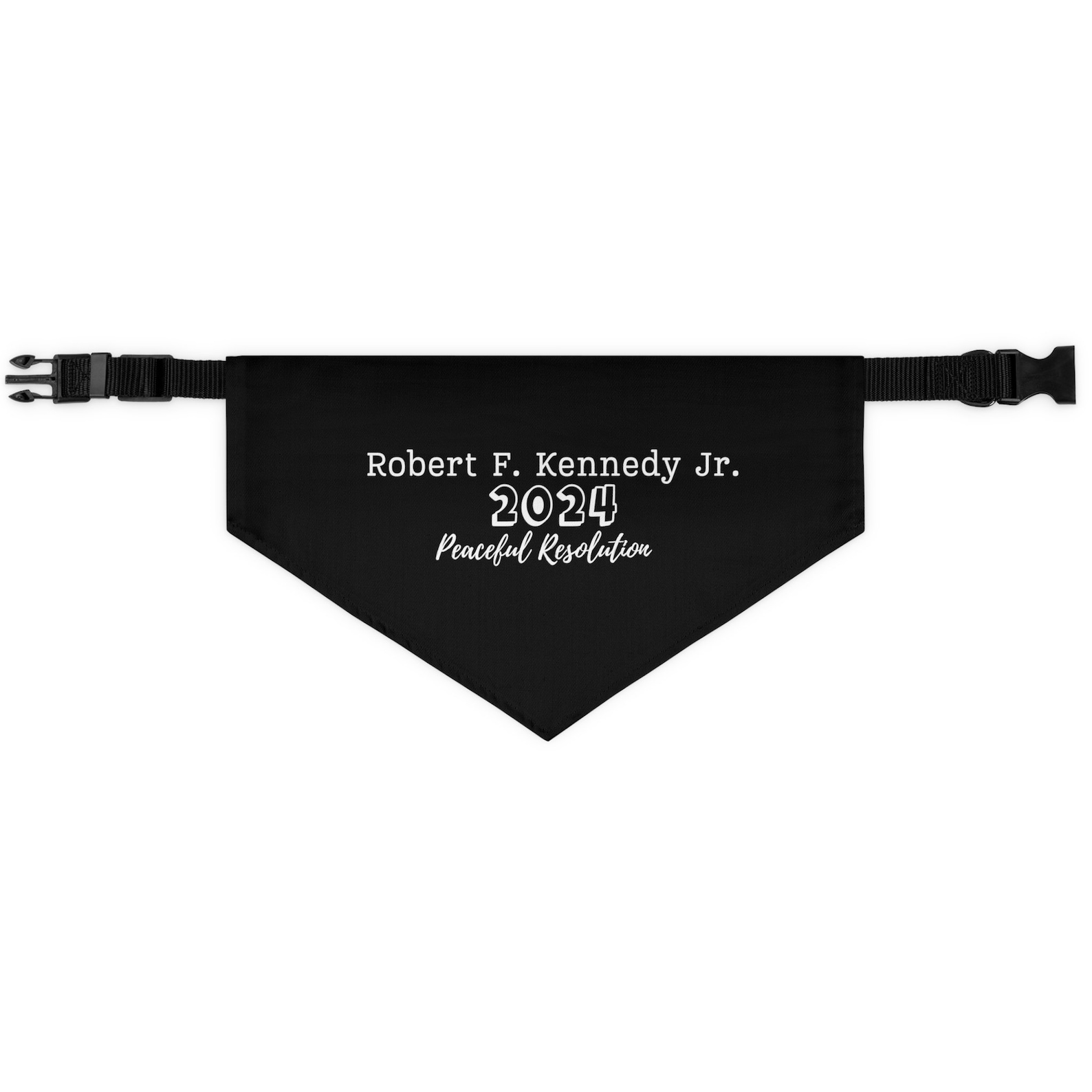 Robert F. Kennedy Jr. 2024 Over the Collar Dog Bandana, Democratic Presidential Candidate 2024