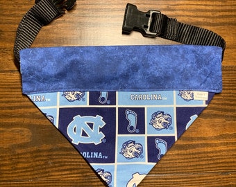 UNC Over the Collar Dog Bandana